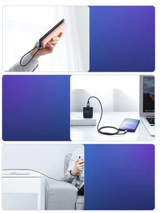 UGREEN kabel przewód USB - USB Typ C Quick Charge 3.0 3A 2m szary (60128) - Kable USB - miniaturka - grafika 10