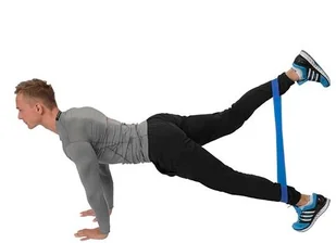 HMS Guma do ćwiczeń GU04 niebieska 0,9 x 50 x 600 mm - 1006930 - Gumy, taśmy, ekspandery - miniaturka - grafika 5