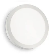 Lampy ścienne - IDEAL LUX Lampa Ścienna Universal Ap1 12w Round Bianco 138596 Średnica 17,0 - miniaturka - grafika 1