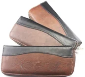 Pozostałe akcesoria fryzjerskie - Toni&Guy SKÓRZANY FUTERAŁ ETUI NA NOŻYCZKI FRYZJERSKIE FUT-22 - miniaturka - grafika 1