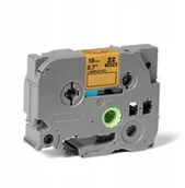 Papier do drukarek - Brother Taśma Do TZ-645 18MM 8M Pomarańcz TZe-645 - miniaturka - grafika 1