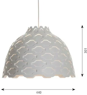 Louis Poulsen Lampa wisząca LC SHUTTERS WHITE 5741092903 - Lampy sufitowe - miniaturka - grafika 2