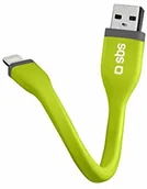Kable USB - SBS kabel Lightning 12 cm  mini kabel do ładowania z USB & Lightning MFI  idealny do Apple iPhone 11, 11 Pro, 11 Pro Max, X, XS, XS Max, XR, 8, 8 Plus, 7, 7 Plus, 6, 6s, iPad - miniaturka - grafika 1