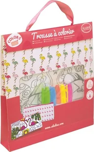 Aladine Piórnik do pokolorowania, Flamingi - Zabawki kreatywne - miniaturka - grafika 2