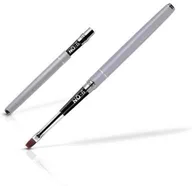 Lakiery do paznokci - Silcare Pędzelek do żelu 06 szary - miniaturka - grafika 1