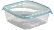 Pojemniki kuchenne - Curver 180507 pojemnik Fresh jeżykach go pojemnik do przechowywania, hermetyczny, kwadratowa, polipropylenu, przezroczysta/niebieski 180488 - miniaturka - grafika 1