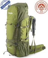 Plecaki - Pinguin Plecak turystyczny Explorer 60 Nylon khaki Explorer 60 Nylon - miniaturka - grafika 1