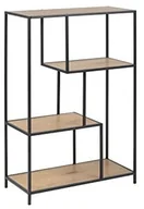 Regały - AC Design Furniture jörna regał, półek: imitacja drewna, stelaż: metal, naturalny, 35 x 77 x 114 cm 74547 - miniaturka - grafika 1