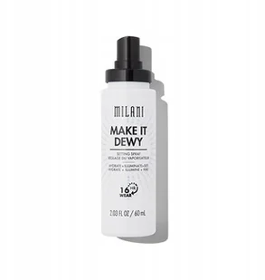 Milani Make It Dewy Setting Spray Hydrate + Illuminate + Set - Utrwalacze do makijażu - miniaturka - grafika 3