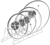 Suszarki do naczyń - Orion Organizer STOJAK uchwyt podstawka na pokrywki 122966 - miniaturka - grafika 1