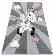 Dywany dla dzieci - Dywany Łuszczów Petit 240x330 Jednorożec #GR3752 - miniaturka - grafika 1