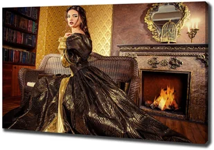 Duży Foto obraz na płótnie Arystokratka - Obrazy i zdjęcia - miniaturka - grafika 3