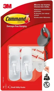 3M Haczyki COMMAND Wielokrotnego Użytku Małe 2szt 270 - Artykuły biurowe - miniaturka - grafika 4