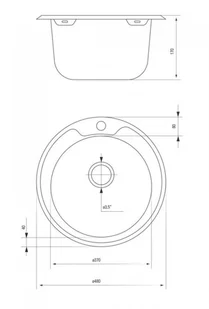 Deante Cornetto ZHC 0813 - Zlewozmywaki - miniaturka - grafika 2