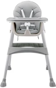 Ecotoys Fotelik krzesełko do karmienia 2w1 pasy 5 punktowe Ecotyos 1782 - Krzesełka do karmienia - miniaturka - grafika 3