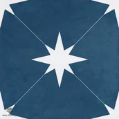 Płytki ceramiczne - Geotiles Ponent Blue 22,3x22,3 Geotiles_Ponent_Blue - miniaturka - grafika 1