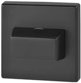 Szyldy i rozety - VDS Rozeta kwadratowa R67 czarna WC 49-0058 - miniaturka - grafika 1