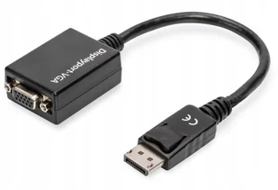 Assmann Adapter DisplayPort do VGA, DP/HD15 M/F, 0.15cm [AK-340403-001-S] - Adaptery i przejściówki - miniaturka - grafika 4