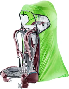 Deuter Pokrowiec przeciwdeszczowy KC Deluxe do nosidła - zielony (369012120040) 369012120040 - Akcesoria turystyczne - miniaturka - grafika 2