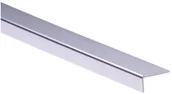 Inne materiały budowlane - Cezar Kątownik  PCV 20 x 10 x 1 3 mm 2 m srebrny - miniaturka - grafika 1