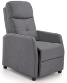Fotele - Halmar FELIPE 2 fotel wypoczynkowy popielaty BLUVEL #14 - miniaturka - grafika 1