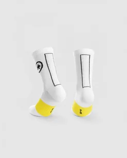 ASSOS ASSOS skarpetki rowerowe SPRING FALL SOCKS Holy White - Skarpetki kolarskie - miniaturka - grafika 2