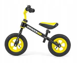 Rowerek Biegowy Dragon Air Black - Rowerki biegowe - miniaturka - grafika 7