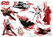 Naklejki na ścianę - Komar Naklejki na ścianę STAR WARS The Last Jedi 14727h 14727h - miniaturka - grafika 1