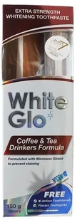 WHITE GLO Coffee and Tea 100ml. / 150g. - Wybielanie zębów - miniaturka - grafika 3