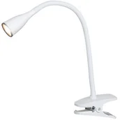 Lampy stojące - Rabalux Jeff LED biała lampka z klipsem 4196 4196 - miniaturka - grafika 1