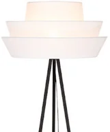 Lampy stojące - Britop LAMPA podłogowa AMAR 12650104 loftowa OPRAWA stojąca okrągła na trójnogu biała 12650104 - miniaturka - grafika 1