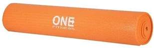 ONE FITNESS YM02 ORANGE MATA DO YOGI 17-44-203 - Maty do jogi - miniaturka - grafika 4