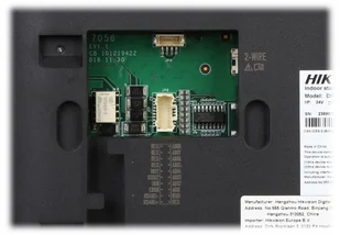 HIKVISION Panel wewnętrzny DS-KH6320-WTE2 7'' Hikvision DS-KH6320-WTE2 - Wideodomofony - miniaturka - grafika 6