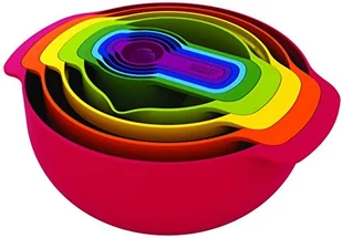Joseph Joseph JJ Zestaw misek i miarek czerwony Nest 9 Plus ODBIERZ RABAT 5% NA PIERWSZE ZAKUPY 40080 [9847736] - Miski i półmiski - miniaturka - grafika 2