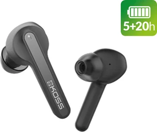 Koss TWS/150i Czarne - Słuchawki - miniaturka - grafika 2