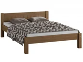 Łóżka - Magnat Meble Łóżko sosnowe Wiktoria 120x200 DĄB - miniaturka - grafika 1