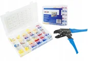 Narzędzia sieciowe - Szczypce Zaciskarka Zestaw Tulejek Konektorów 600 - miniaturka - grafika 1