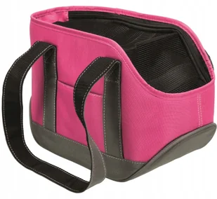 Torba-nosidło Alea, S: 16 × 20 × 30 cm, różowo/sza - Sprzęt podróżny i transportery dla psów - miniaturka - grafika 2