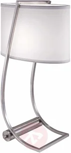 Feiss Lighting Lampa Stołowa Lex, Srebrna FE/LEX TL BS - Lampy stojące - miniaturka - grafika 5