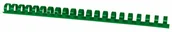 Akcesoria do laminatorów - OFFICE PRODUCTS Grzbiety do bindowania OFFICE PRODUCTS A4 19mm 165 kartek 100 szt. zielone 20241915-02 - miniaturka - grafika 1