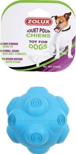 Zolux Piłka kauczukowa z dźwiękiem 9,5 cm Dostawa GRATIS od 99 zł + super okazje - Zabawki dla psów - miniaturka - grafika 3