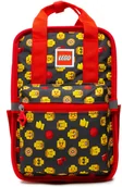 Plecaki - Plecak LEGO - Tribini Fun Backpack Small 20127-1932 LEGO Heads And Cups Aop/Red - miniaturka - grafika 1