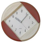 Zegary - Delta Zegar ścienny kolorowy koło ML585 - miniaturka - grafika 1