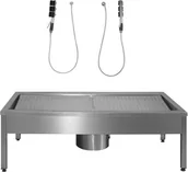 Zlewy i komory gospodarcze - Franke Urządzenie do mycia butów SIRIUS 2 stanowiska SIRX721C - miniaturka - grafika 1