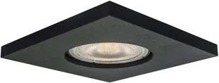 Light Prestige Oprawa stropowa oczko LAGOS IP65 czarna GU10 - Oprawy, klosze i abażury - miniaturka - grafika 2