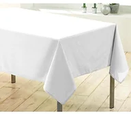 Obrusy i serwetki - Douceur d'Intérieur douceur D l'intérieur  1720194, obrus na stół prostokątny, 140x200 cm, Essentiel, poliester kolorów uni, biały 1720194 - miniaturka - grafika 1