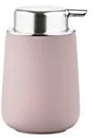 Zone Dozownik do mydła porcelanowy 11,5 rose NOVA ONE - Mydelniczki i dozowniki mydła - miniaturka - grafika 2