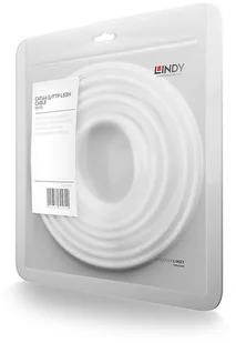 Lindy 47190 Kabel sieciowy skrętka) RJ45 Cat.6a S/FTP LS0H Biały 0,3m LY-47190 - Kable miedziane - miniaturka - grafika 3