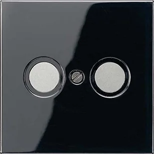 Jung LS 990 Czarny Pokrywa gniazda RTV LS990TVSW - Klawisze i ramki - miniaturka - grafika 2