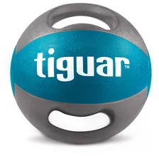 Tiguar Piłka lekarska z uchwytami, 6 kg - Piłki do ćwiczeń - miniaturka - grafika 2
